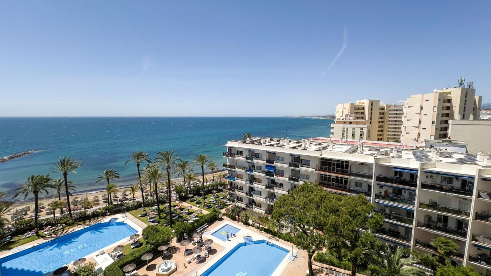 Skol 420C Fantastico 1 Dormitorio Primera Linea De Playa Marbella Exterior foto